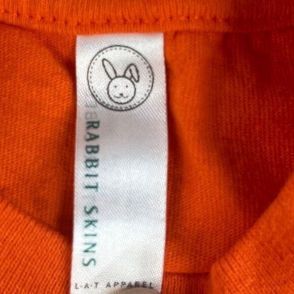 Rabbit Skins Goldfish Swim School Kids Tshirt Kids Size 4 Orange - Picture 4 of 5